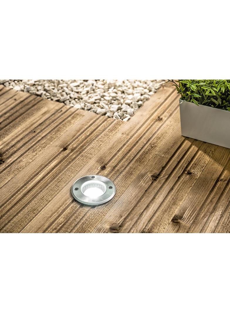 OPRAWA NAJAZDOWA ALFA-O, GU10,  AC220-240V, 50/60HZ, INOX