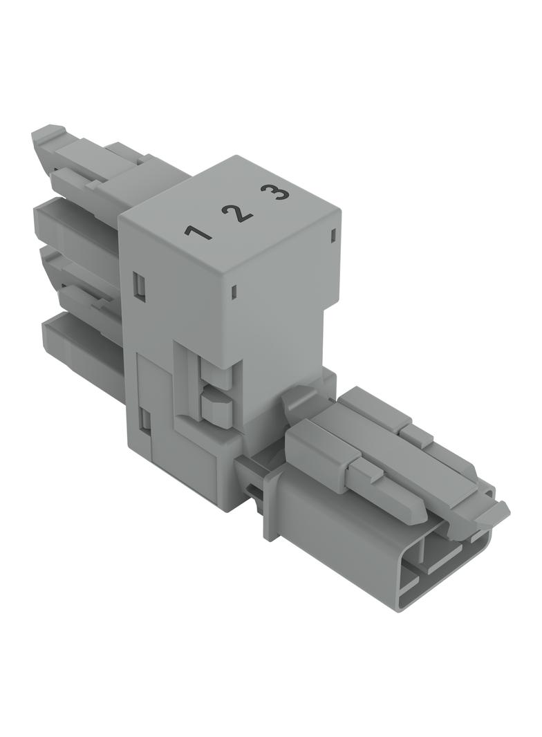 h-Verteiler. St / Bu?Bu. 3-pol. 3x V /50szt./ WAGO