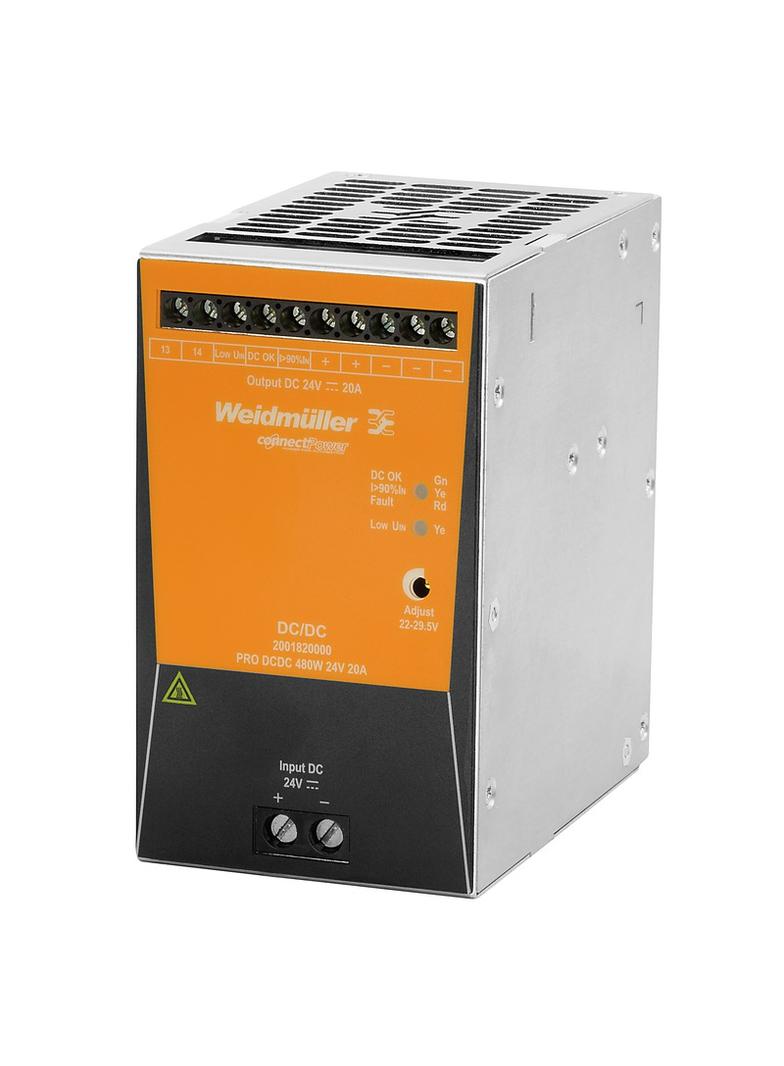 PRO DCDC 480W 24V 20A Zasilacz DC WEIDMULLER