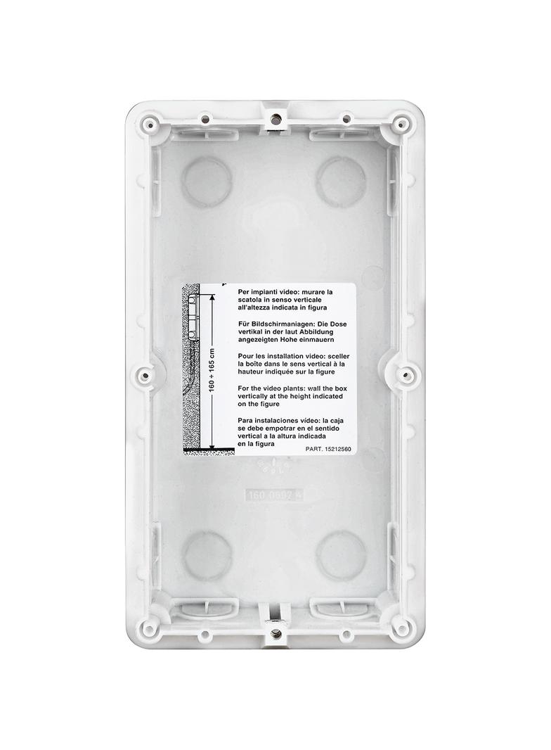 PUSZKA PODTYNKOWA DO PANELI SFERA - 2 MODUŁY, Bticino