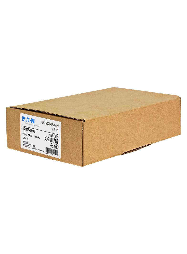 FUSE 200A 690V 1FU/90 AR UC Wkładka szybka 200A AC 690V rozmiar 1 53x69x136 mm aR IEC UL 170M4608 EA