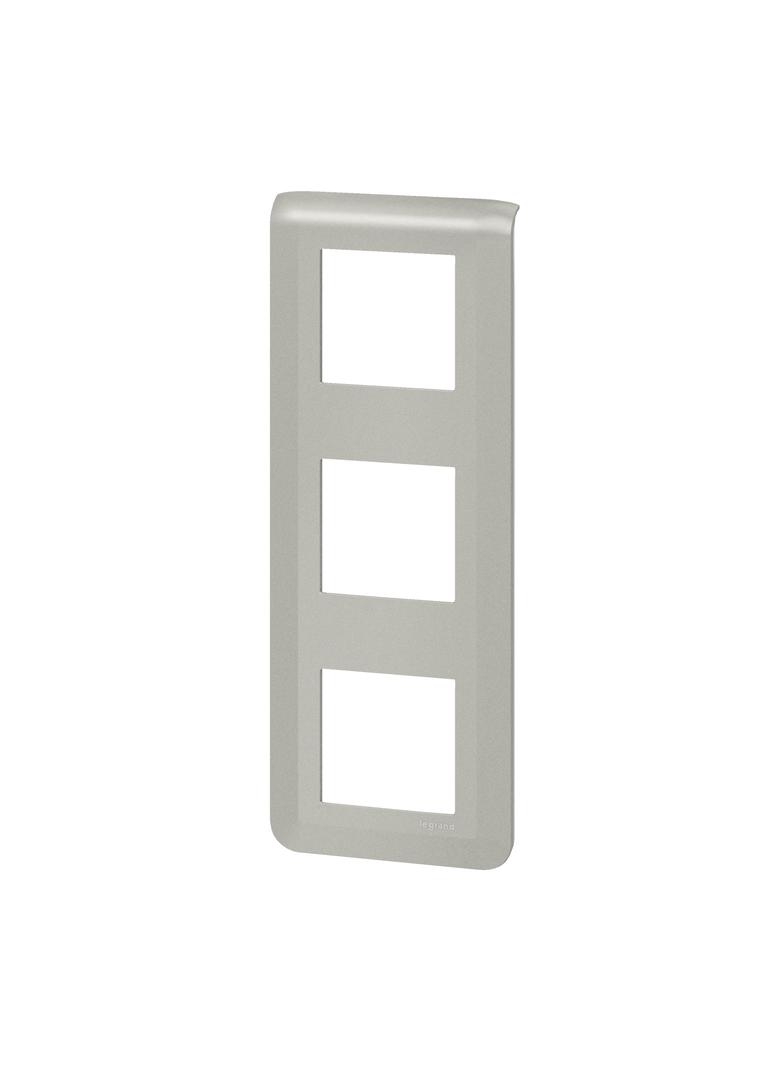 Mosaic - Ramka 3x2 Modułowa Pionowa - Aluminium 079323L LEGRAND