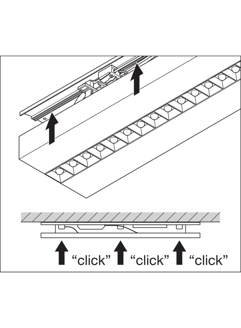 Oprawa liniowa z bezpośrednim i pośrednim rozsyłem światła LINEAR IndiviLED D/I 1500 56W 4000K