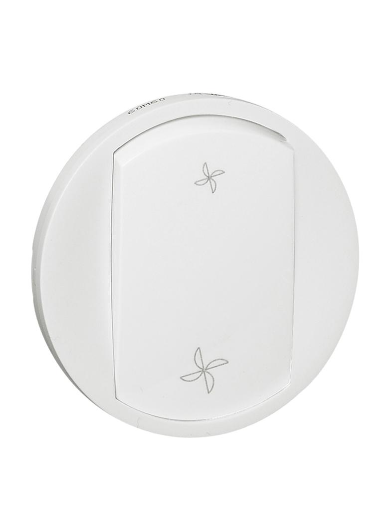 CELIANE - KLAWISZ ŁĄCZNIKA WENTYLACJI BIAŁY, Legrand