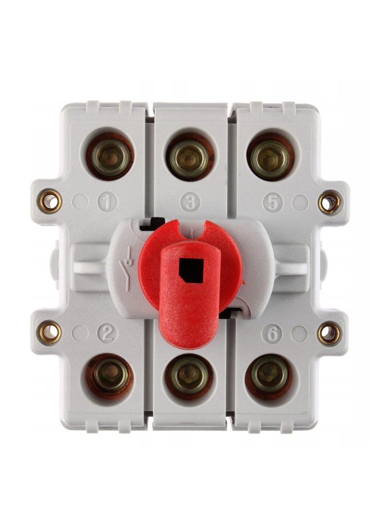 ROZŁĄCZNIK POKRĘTNY KU i VKA DO OŚKI  3P 125A