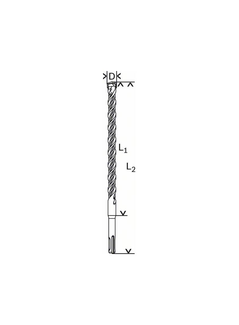 WIERTŁO SDS-PL.16X550/600 1618596226 BOSCH