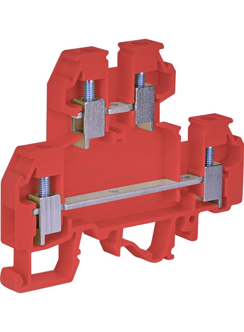 Złączka gwintowa – piętrowa, plus 4 mm2 (czerwona) VS 4 NA + 003901279 ETI