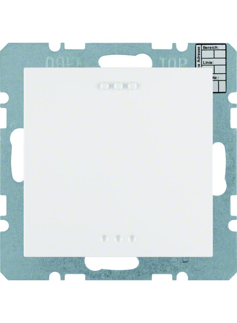 BERKER KNX system S.1/B.3/B.7 Regulator temperatury bez sterowania ręcznego z interfejsem uniwersalnym biały 75441289 HAGER