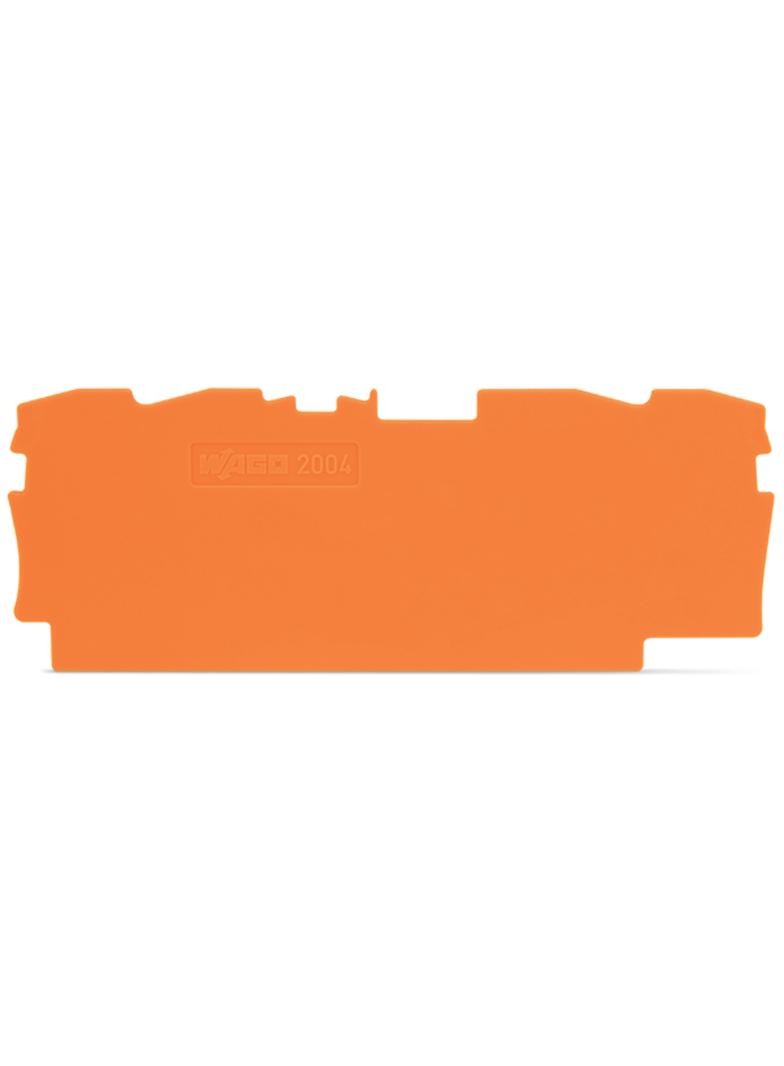 Ścianka końcowa pomarańczowa 2004‑1492 TOPJOBS /25szt./ WAGO