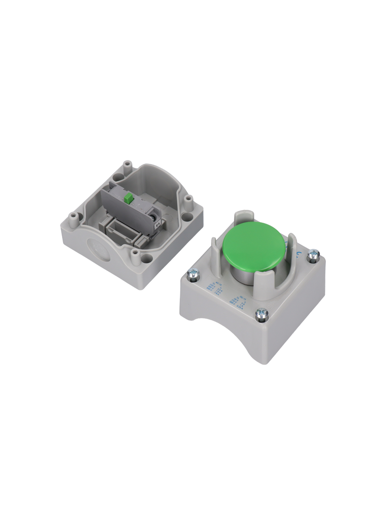 KASETA KOMPLETNA 1-OTWOROWA Z NAPĘDEM DZ I OSŁONKĄ 2 PRZEPUSTY M20