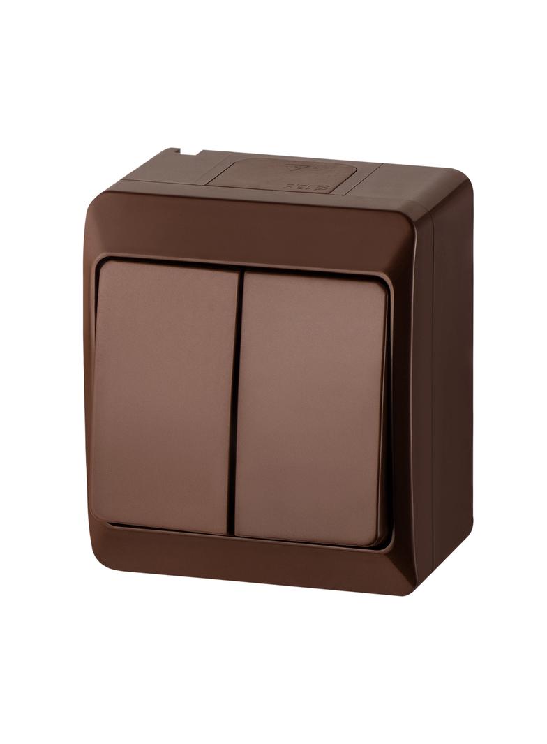 ŁNT HERMES świecznikowy IP44 brąz