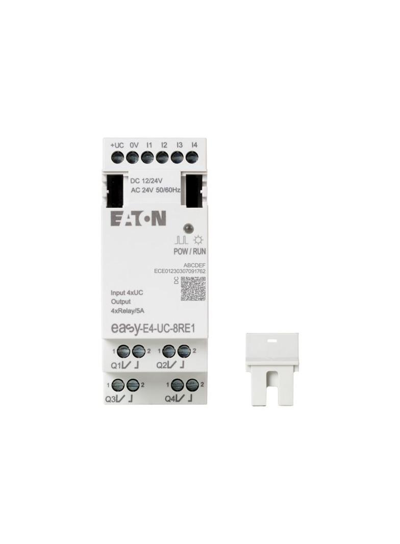 EASY-E4-UC-8RE1 easyE4 rozszerzenie 12-24VDC 24VAC 4DI 4DO-R 197217 EATON