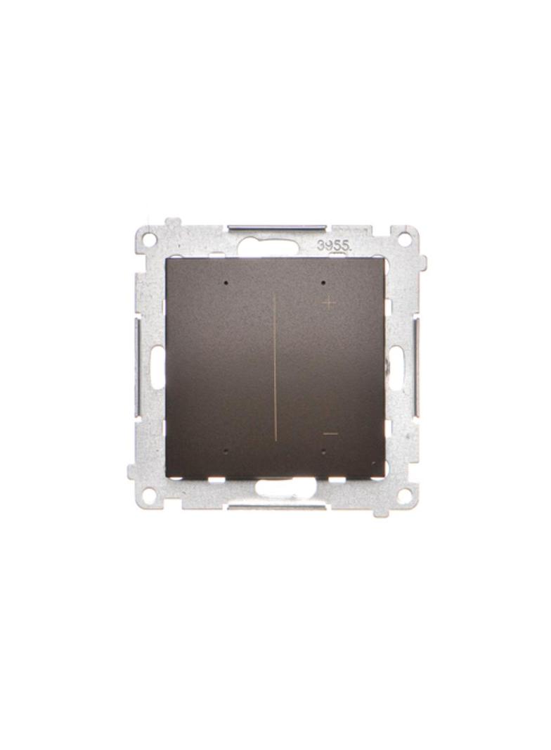 Simon 54 GO Ściemniacz do żarówek LED-owych, 230 V [Wi-Fi] brąz mat DESL1W.01/46 KONTAKT
