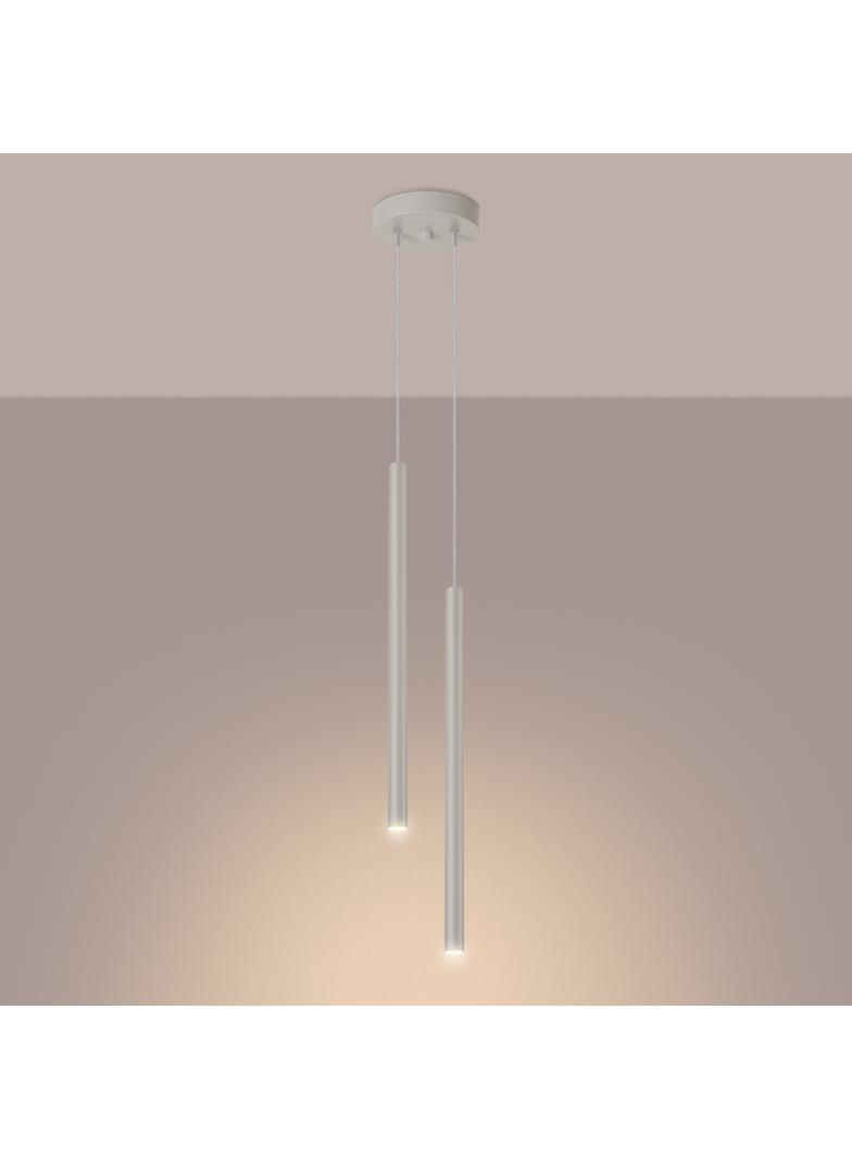 Sollux Lampa wisząca PASTELO 2 beżowa SL.1513