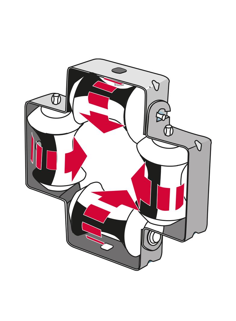 WALIZKA Z ROLKAMI FAS, Cablofil