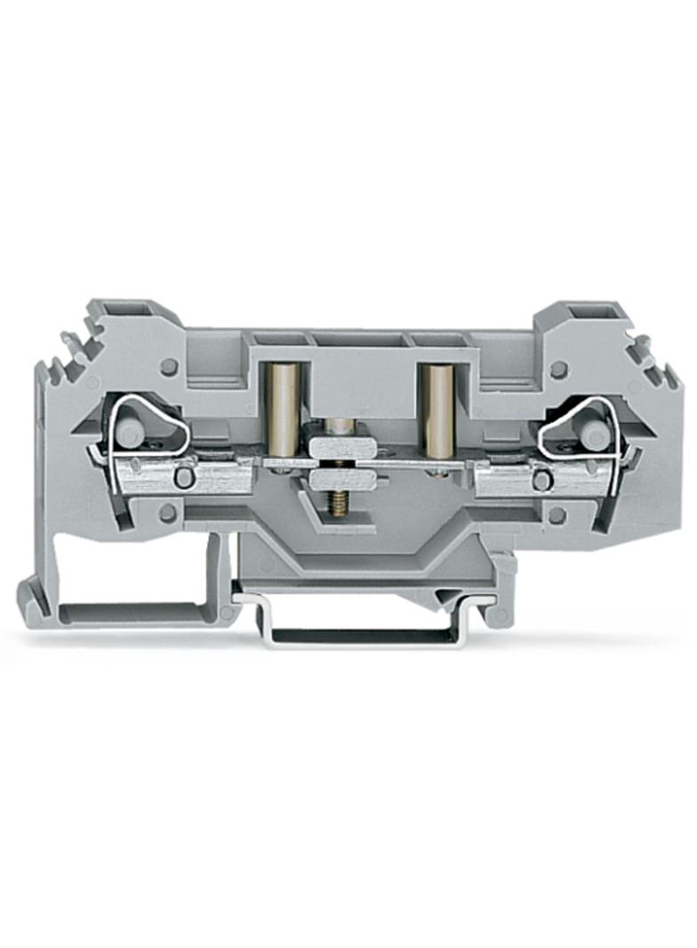 złączka rozłączalna pomiarowa 6 mm2 szara