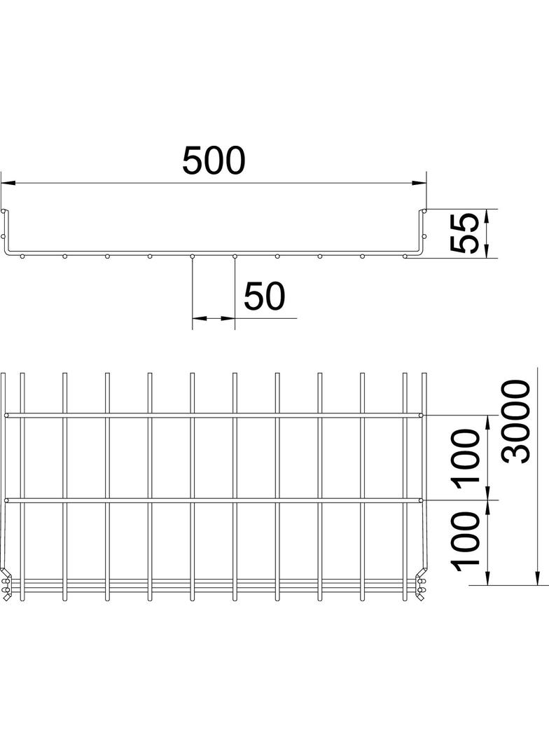 KORYTKA SIATKOWE GRM 55X500 G