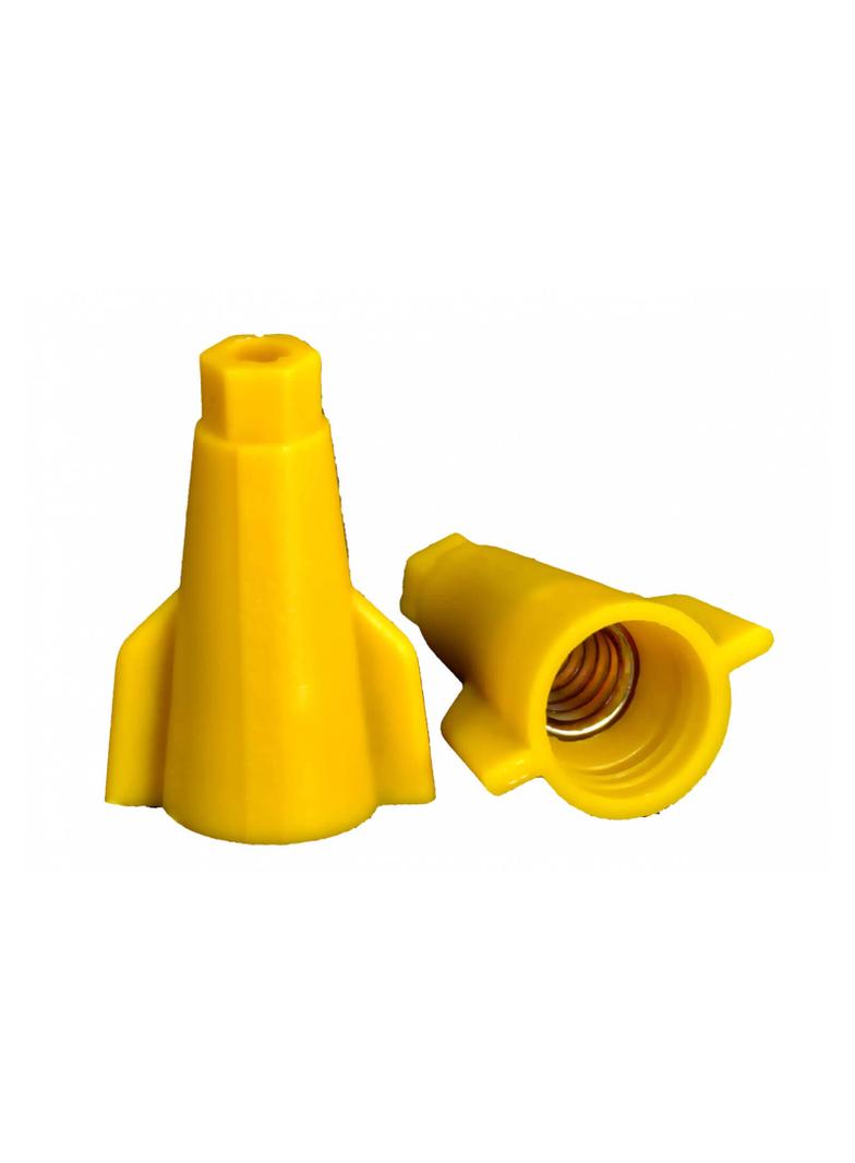 ZSE1-1.0/6.0 ,  Złączka skrętna uniwersalna dla przewodów o przekroju od 1mm2 do 6mm2, żółty