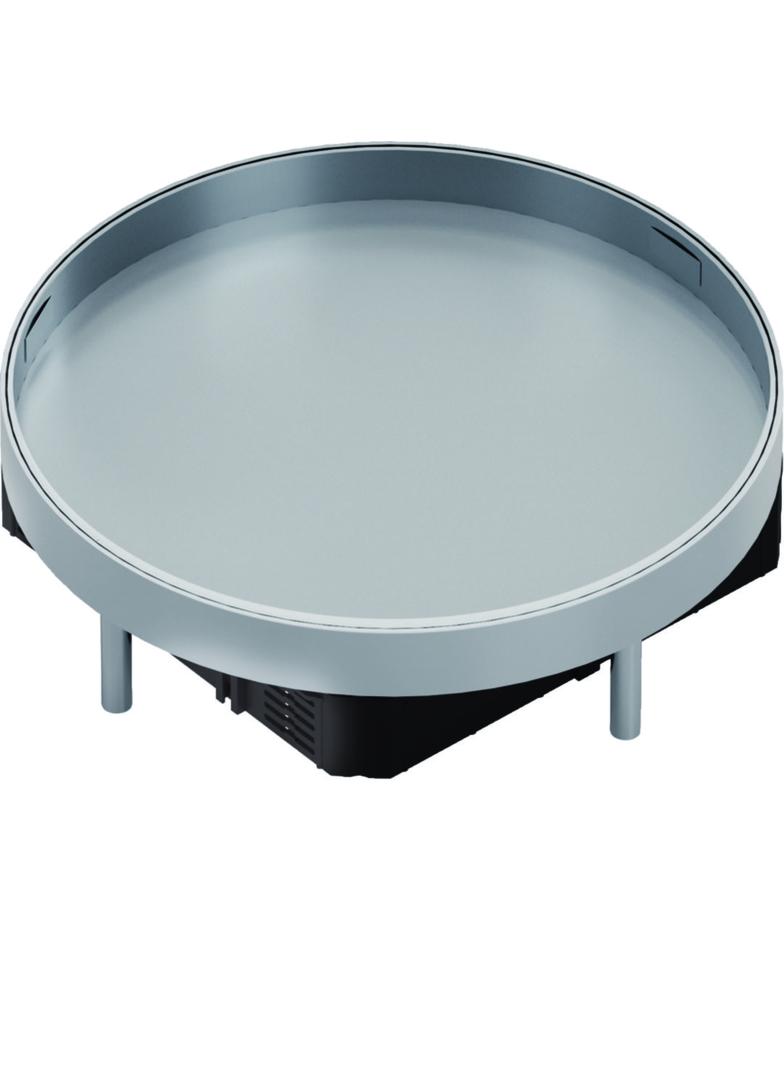 tehalit.VE-EE Pokrywa pełna IP54 5kN EKR12 fi306 25mm stal nierdzewna EKR120BL25 HAGER
