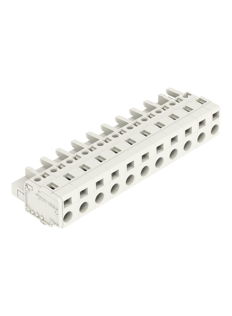 Gniazdo MCS‑MIDI Classic 11‑biegunowe jasnoszare raster 7,5mm 721‑211/008‑000 /10szt./ WAGO
