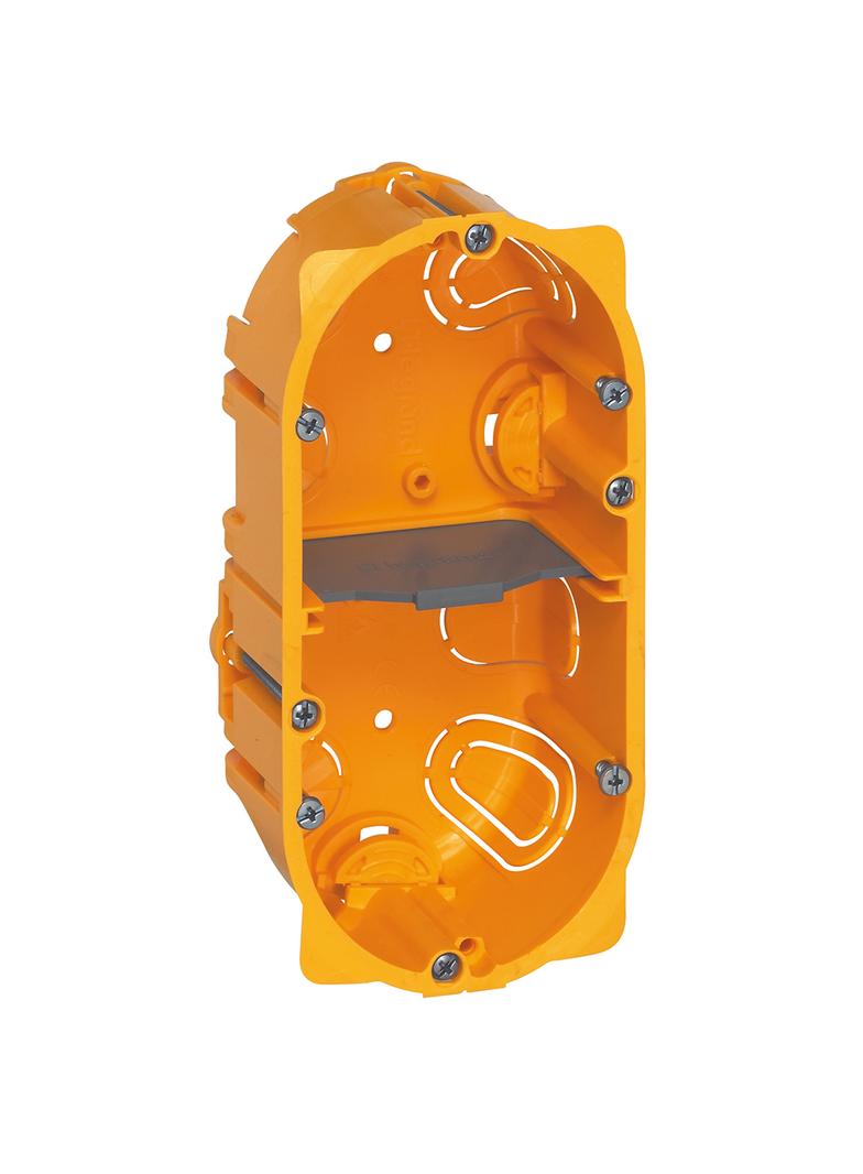 BATIBOX PUSZKA PODWÓJNA PRZELOTOWA DO KARTON-GIPSU 50 MM, Legrand