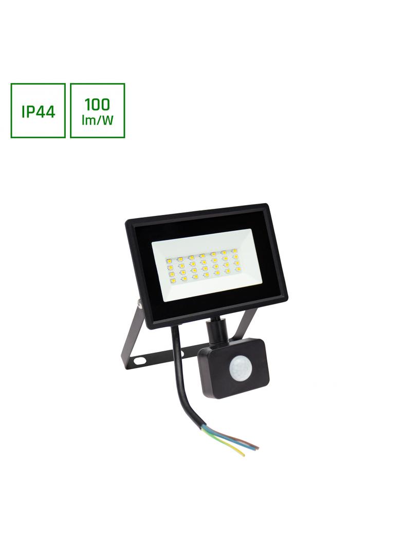 NOCTIS LUX 3 NAŚWIETLACZ 20W NW 230V IP44 120x170x53mm CZARNY czujnik ruchu PIR