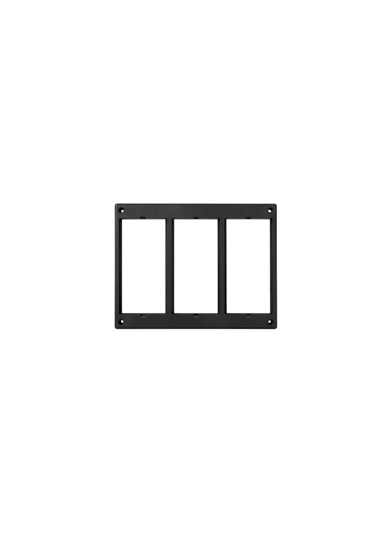 Simon Connect Ramka 3-modułowa S500 (element zapasowy) szary grafit