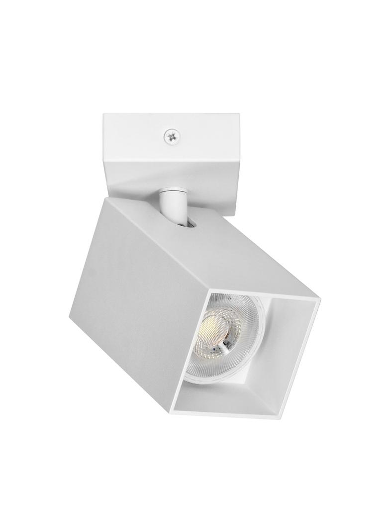 KUBAR SP 1, oprawa ścienno-sufitowa, GU10 max. 35W, IP20, biała