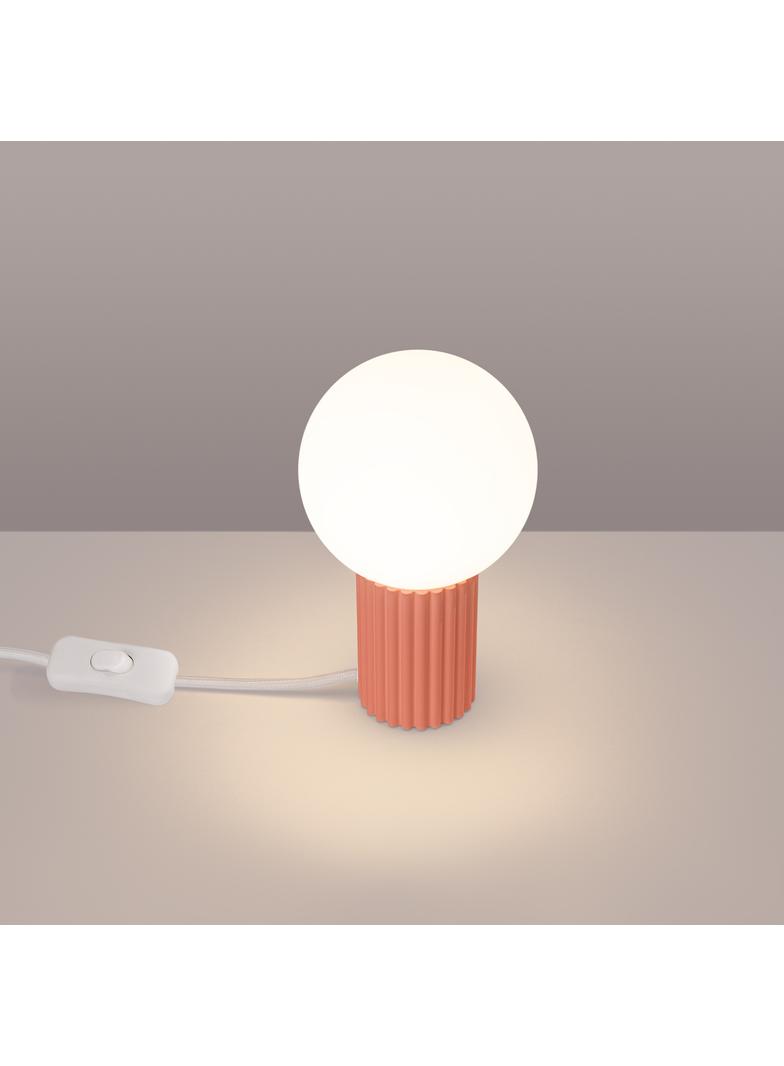 Lampa biurkowa HALO brzoskwiniowa