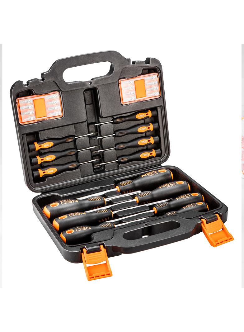 Zestaw wkrętaków i końcówek wkrętakowych, 30 szt.