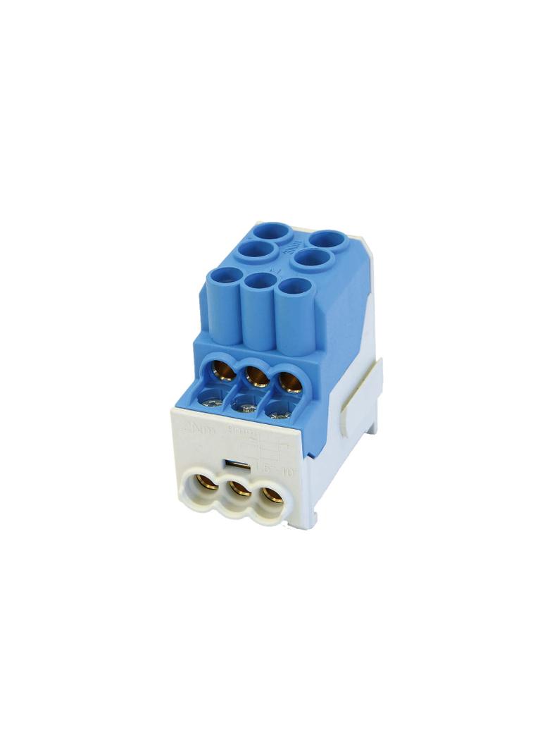 SDB 100 Blok rozdzielczy - dystrybucyjny Al/Cu 80010 SIMBLOCK niebieski SIMET