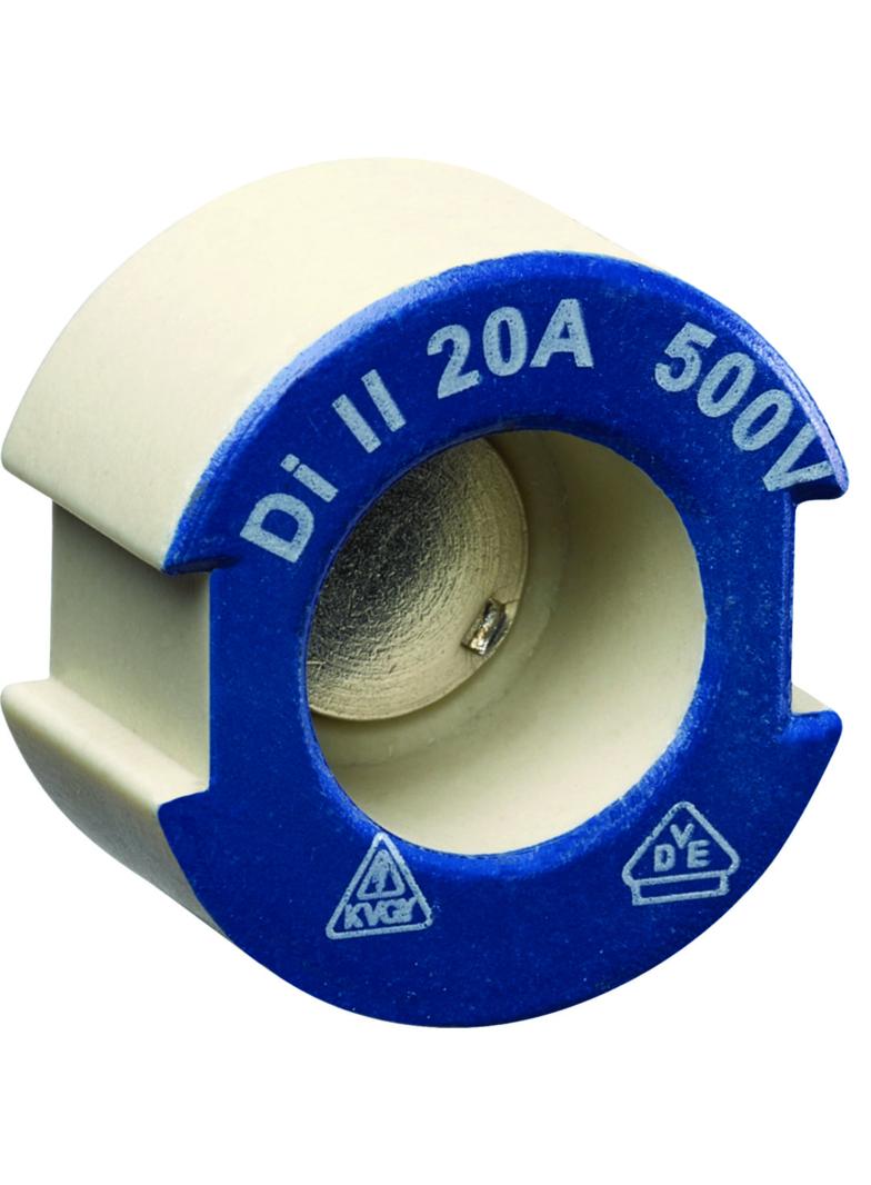 Wstawka kalibrująca DSII/E27 20A niebieski LE27P20 HAGER