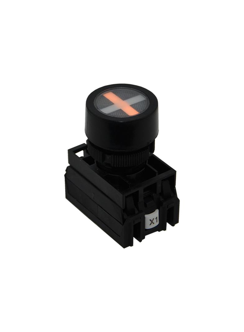 Wsk.położ. NEF22WP 24V-230V czerw.-żółty