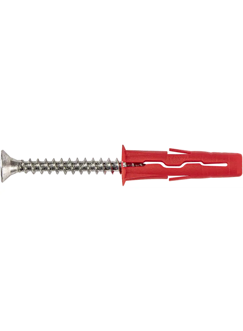 Kołek uniwersalny UNO 6mm z wkrętem 4,0x35mm 100szt. UNO-06+435 RAWLPLUG