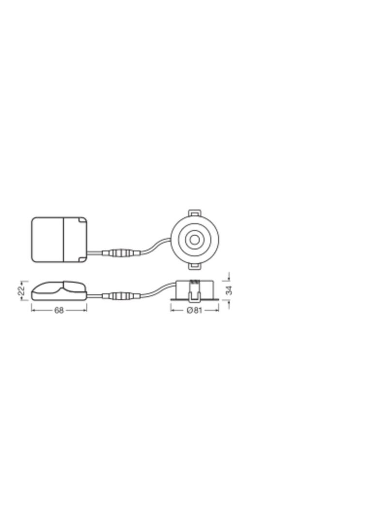 Oprawa SP AIR ADJ P 4W 930 DIM IP23 BK