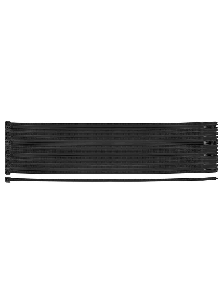 Opaski zaciskowe EXTREME 4.8 × 450 mm, czarne, 50 szt.