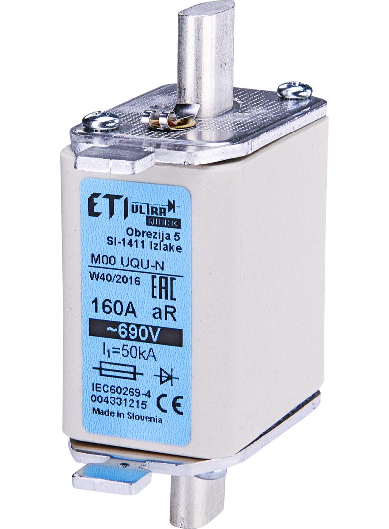 Wkładka topikowa ultraszybka M00UQU-N/100A 690V 004331212 ETI