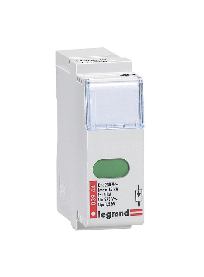 WKŁAD WYMIENNY OCHRONNIKA PRZECIWPRZEPIĘCIOWEGO 15 KA 1,2 KV, Legrand
