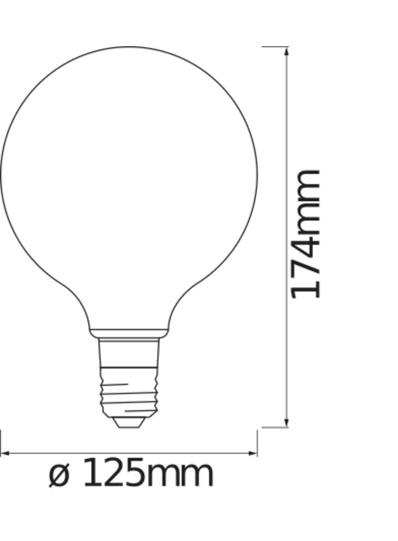 Lampa LED SMART+ ZB CL Globe125 Gold DIM 52 yes 6W/824 E27
