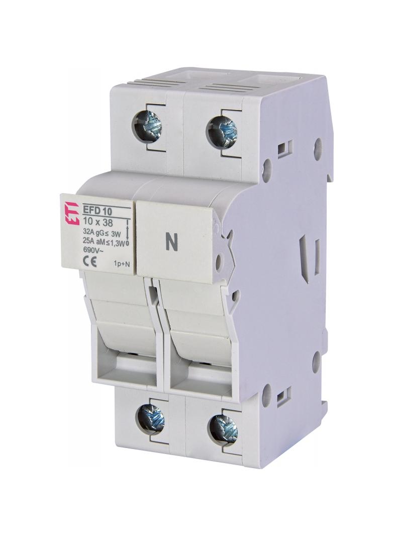 EFD 10 1p+N - Rozłącznik bezpiecznikowy