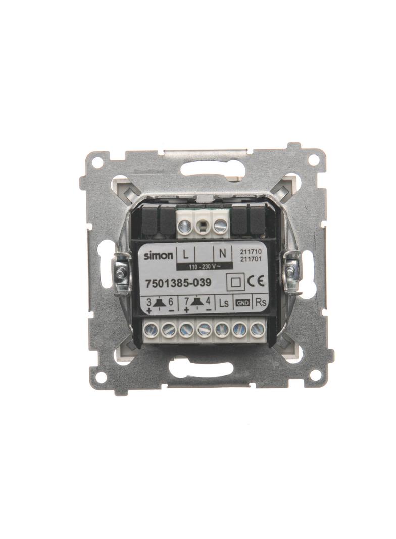 Simon 54 Odbiornik Bluetooth z ładowarką USB złoty mat