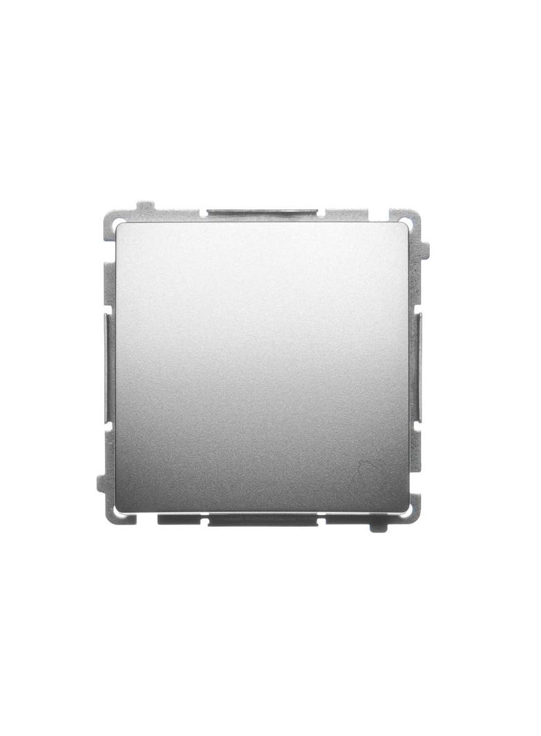 Simon Basic Przycisk dzwonek 16A z. śrub. satynowy