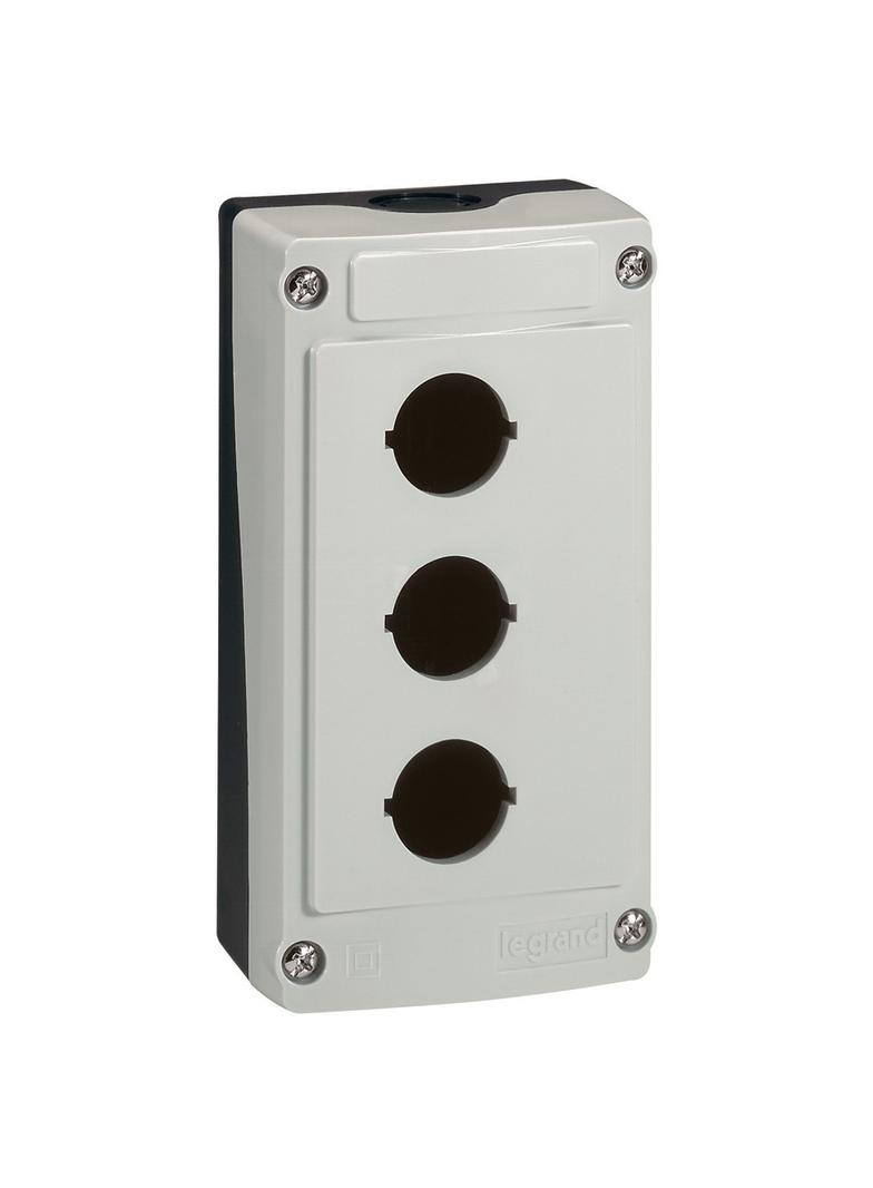 OSMOZ PUSZKA NIEWYPOSAŻONA IP66, IK07, 3 OTWORY, Legrand