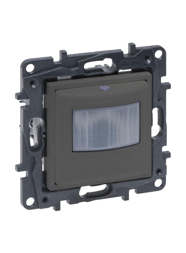 Niloe Step - łącznik automatyczny, 3 przewodowy, z N- kolor stalowy, Legrand