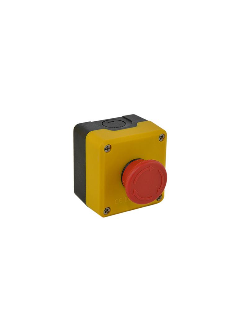 Kaseta czarno-żółta, stop bezpieczeństwa, ryglowany 40 mm (1NC)