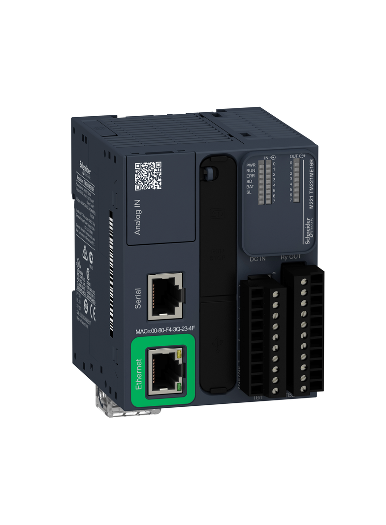 STEROWNIK M221-16I/O MODUŁOWY ETHERNET TM221ME16R SCHNEIDER