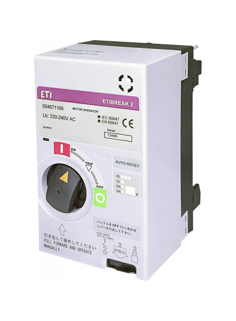 Napęd silnikowy z autoresetem MO2 125 AC230-240V RS 004671166 ETI