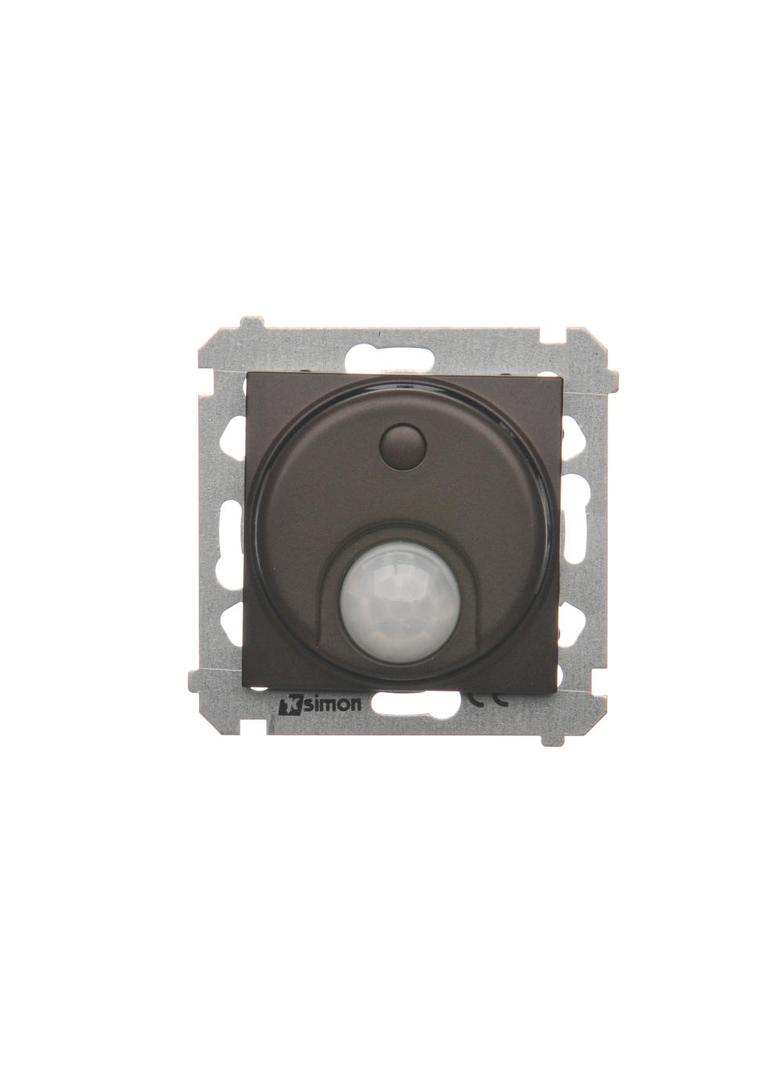 Simon 54 Łącznik z czujnikiem ruchu 20-500 W brąz mat