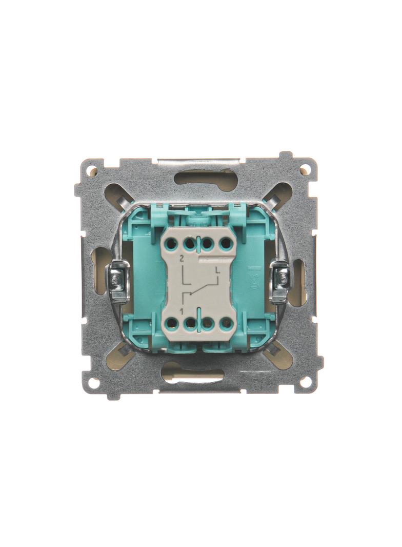 Simon Basic Łącznik schodowy 10A 250V szybkozłączka beż BMW6.01/12 KONTAKT