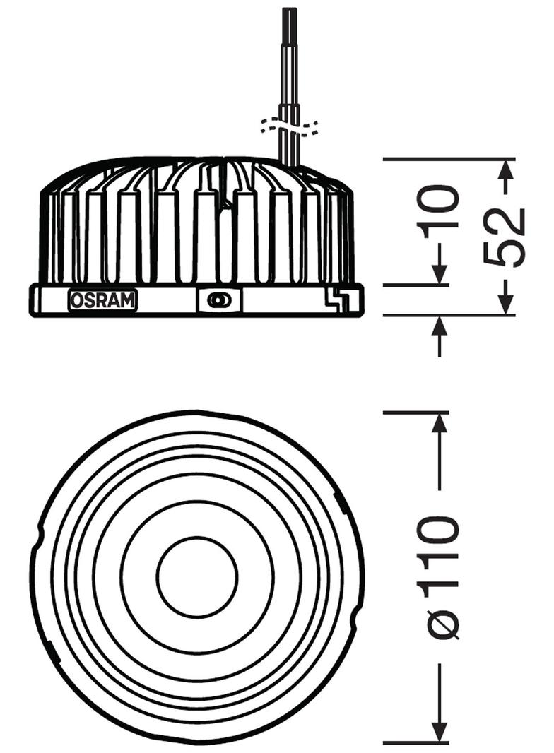 Moduł PANEL-CN111-COB-4300-830-60D-G2 FS1   OSRAM